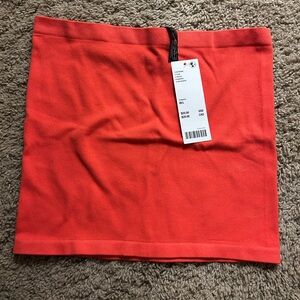 Urban Outfitters red/orange tube top M/L